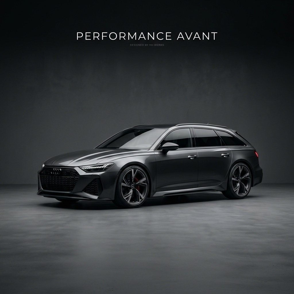 HK-Works Performance Avant Fahrzeugposter
